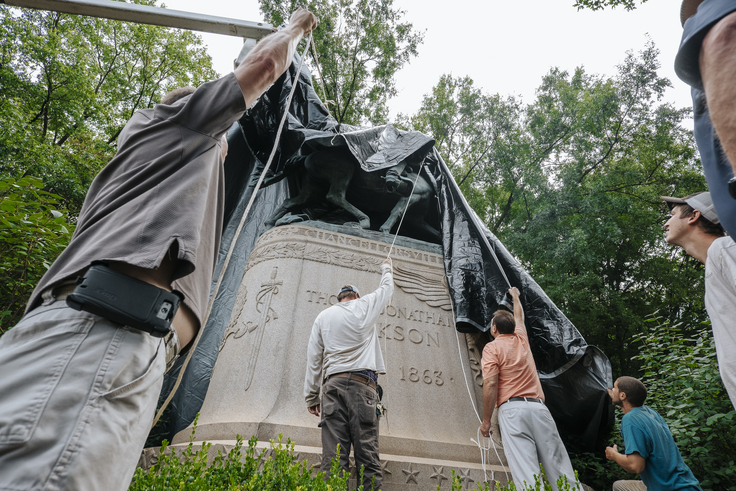 Taking down Jackson Monument